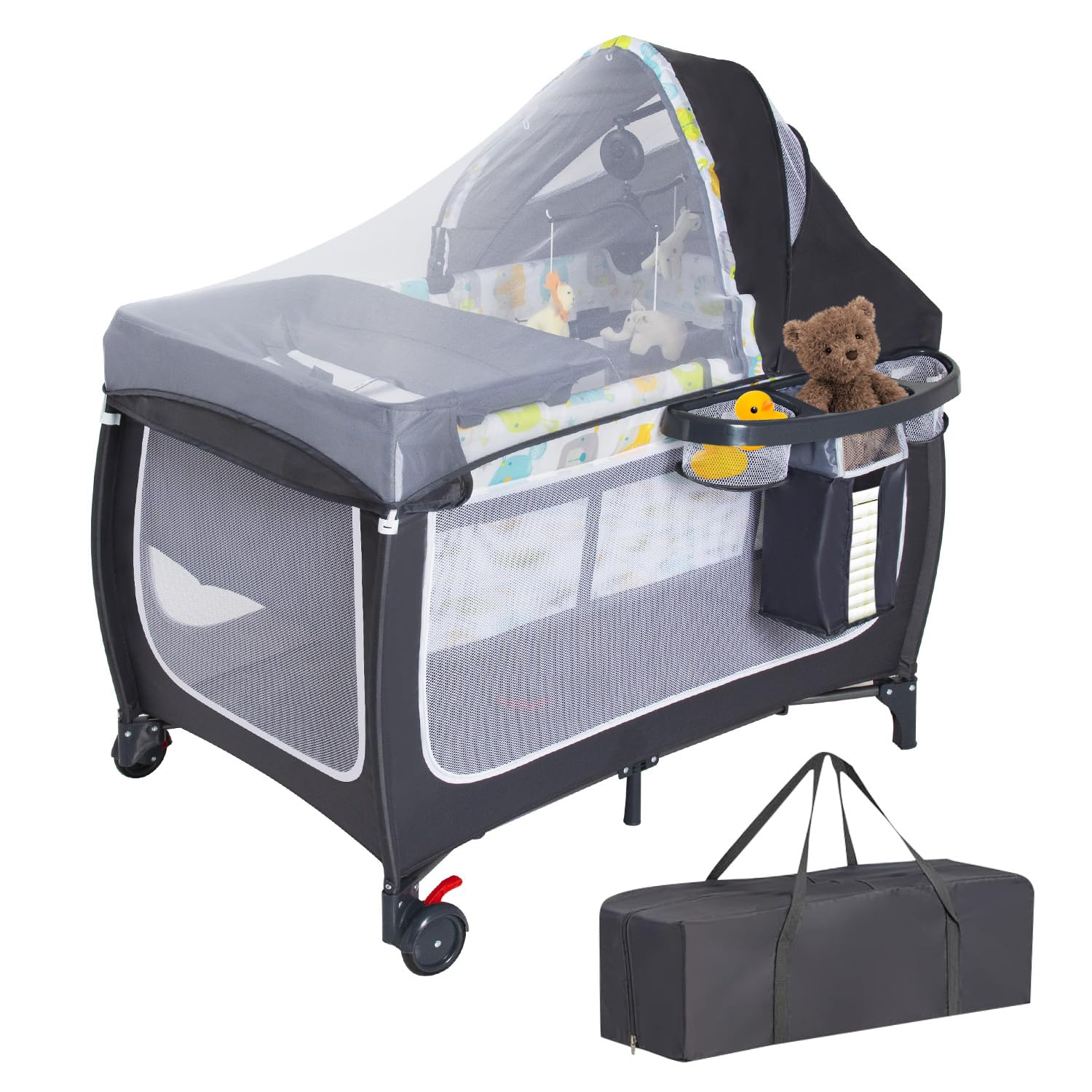 Baby Nursery Music - 4 in 1 Pack and Play,Portable