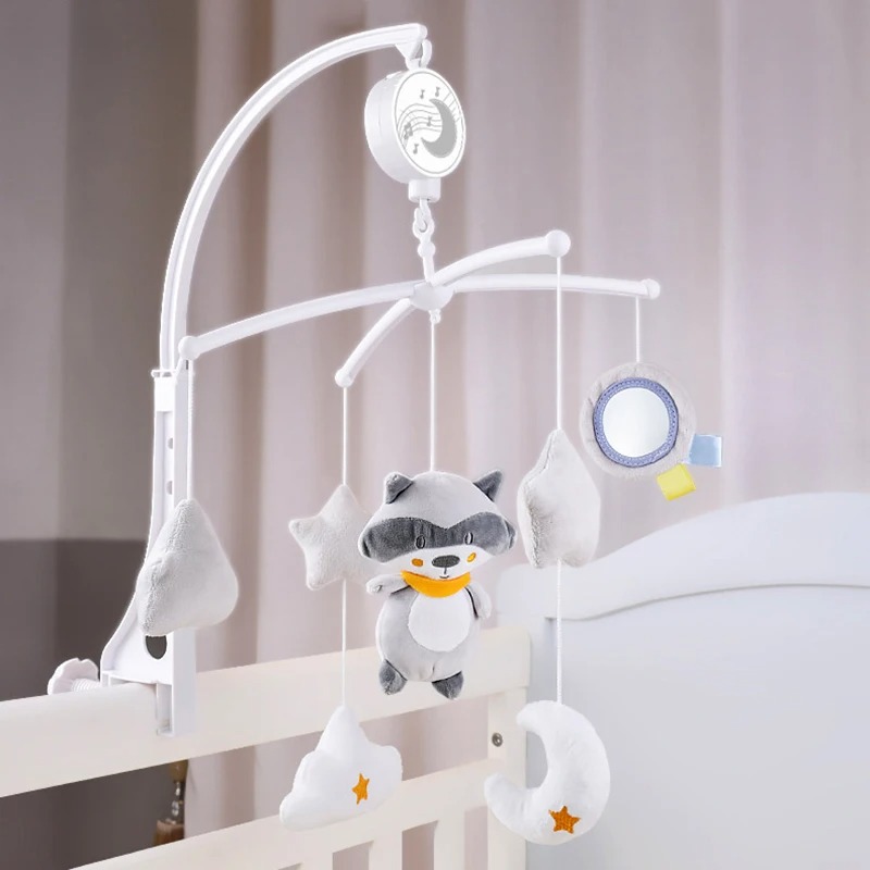 Crib Mobile Musical - Baby Crib Mobile with Music, Rotating
