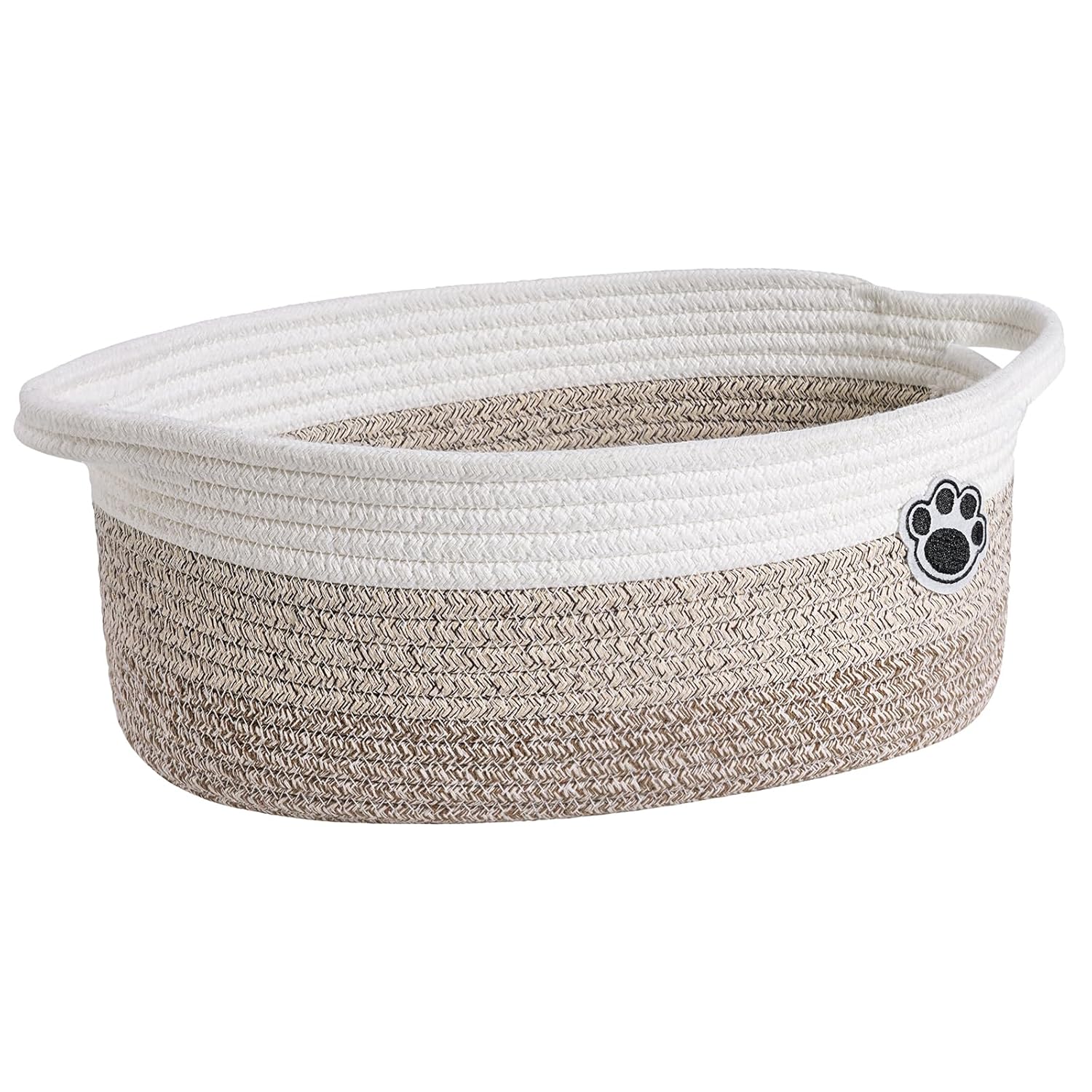 Baby Nursery Images Free - Woven Dog Toy Basket, 12x8x5 Inches