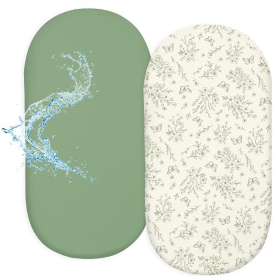 Baby Mattress Waterproof - Baby Bassinet Sheets for Girls Boys