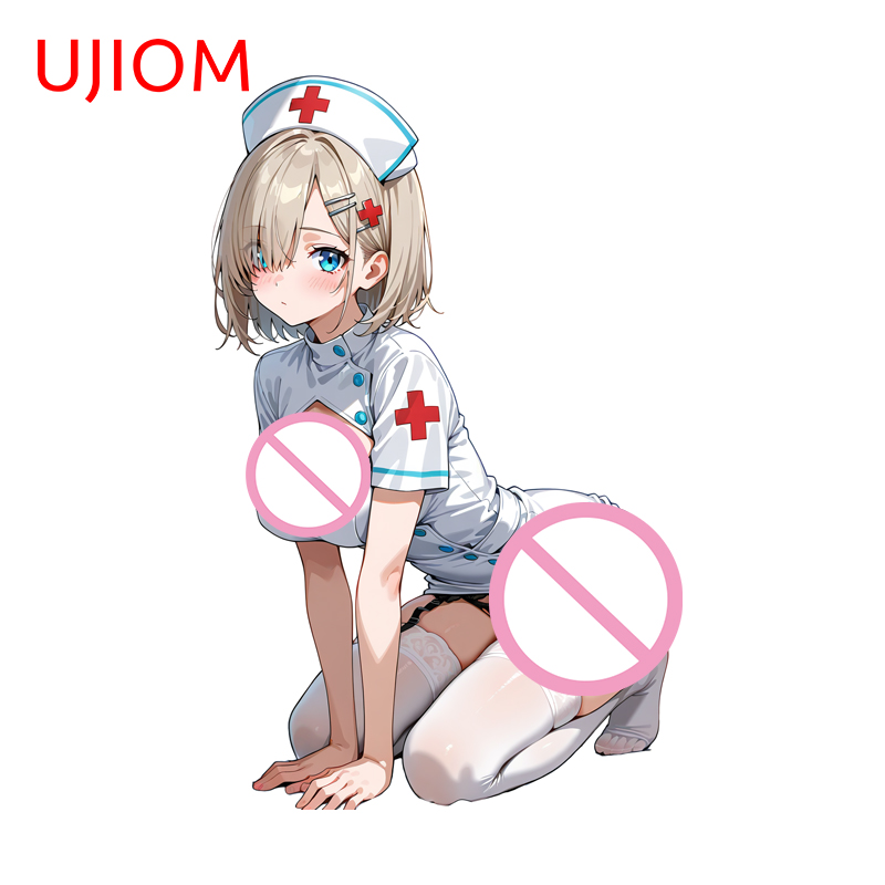 Baby Nursery Nurse - UJIOM Nurse Anime Character Wall Sticker