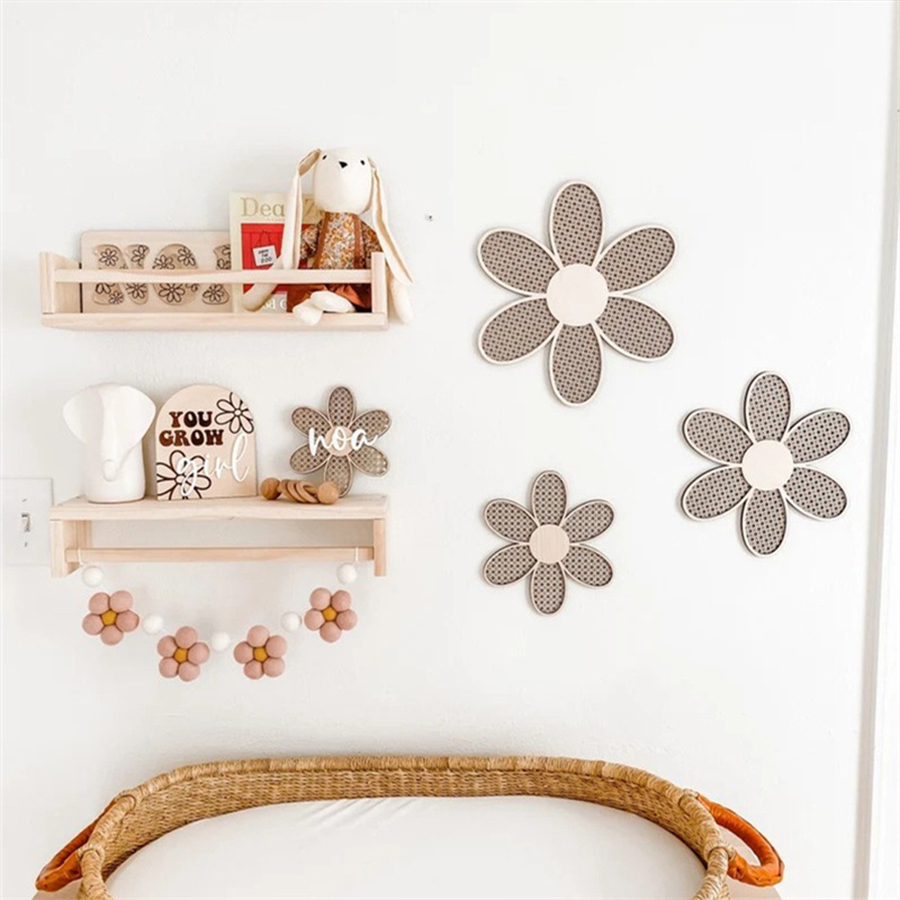 Handmade Felt Daisy Garland Bo - Baby Nursery Girl Room recensione e prezzo