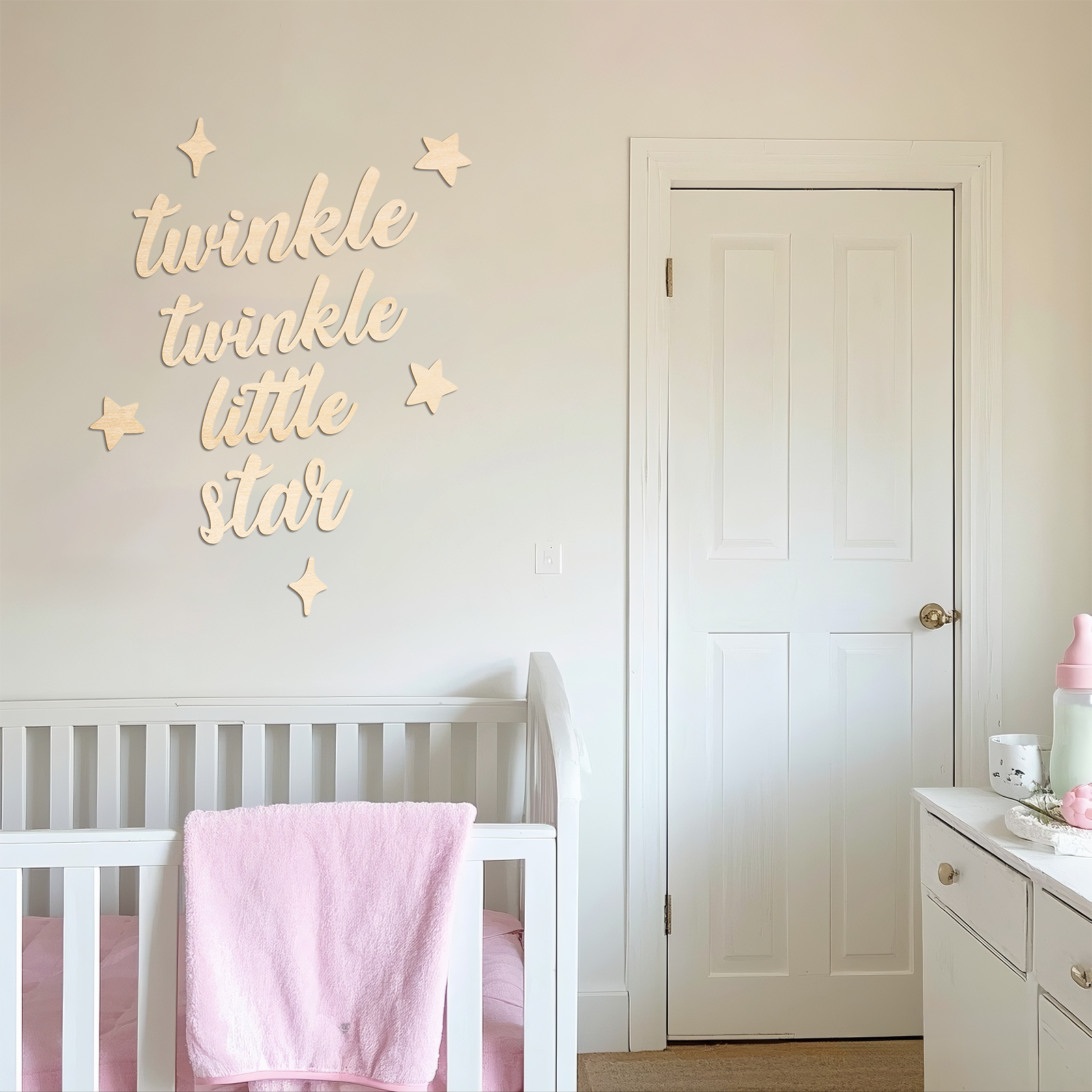 Twinkle Twinkle Little Star Wo - Baby Nursery Sign recensione e prezzo