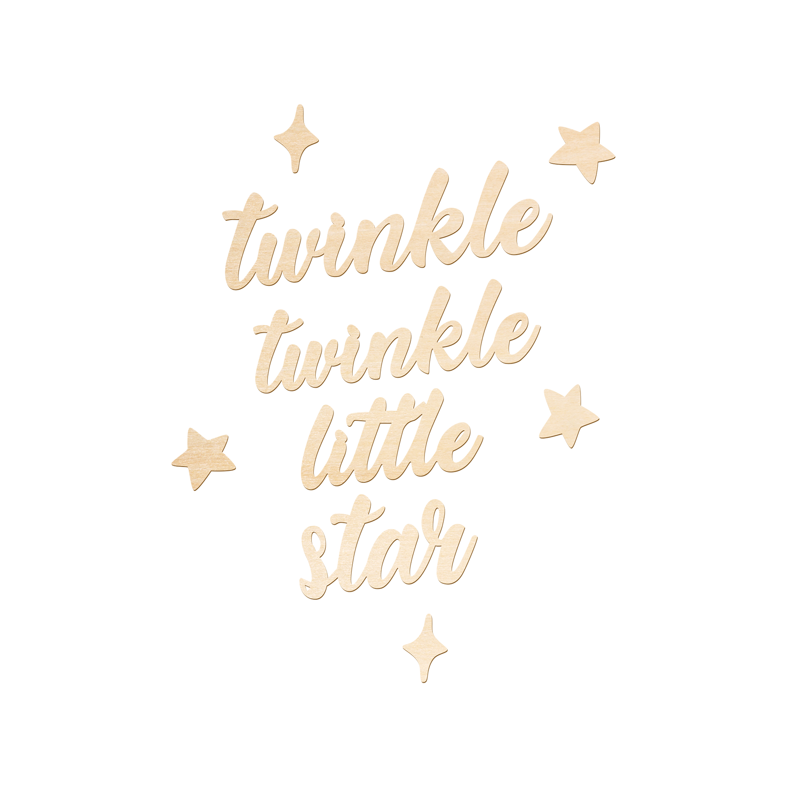 Twinkle Twinkle Little Star Wo - Baby Nursery Sign recensione e prezzo