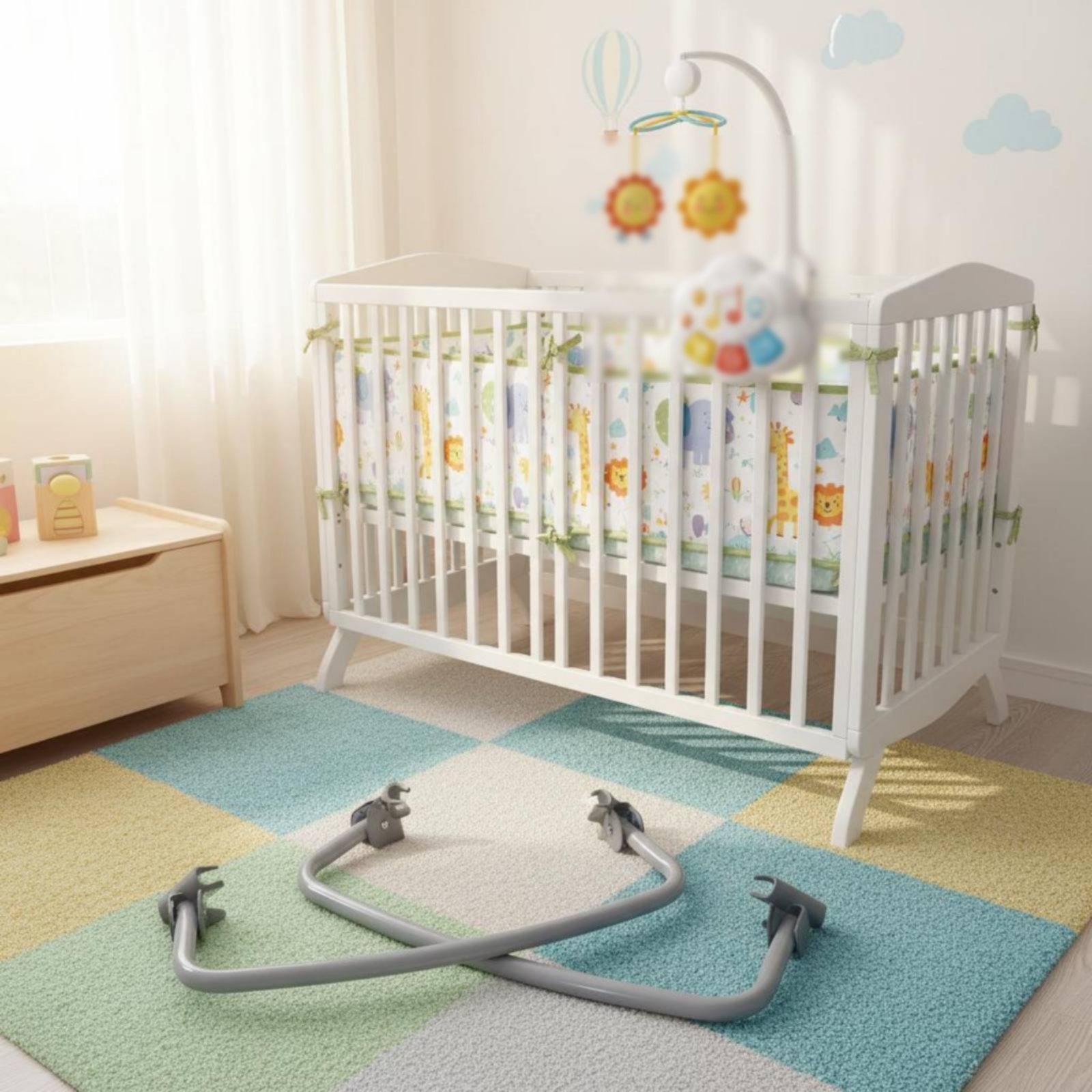 Music Mobile Multi-Use Crib Ca - Baby Nursery Music recensione e prezzo