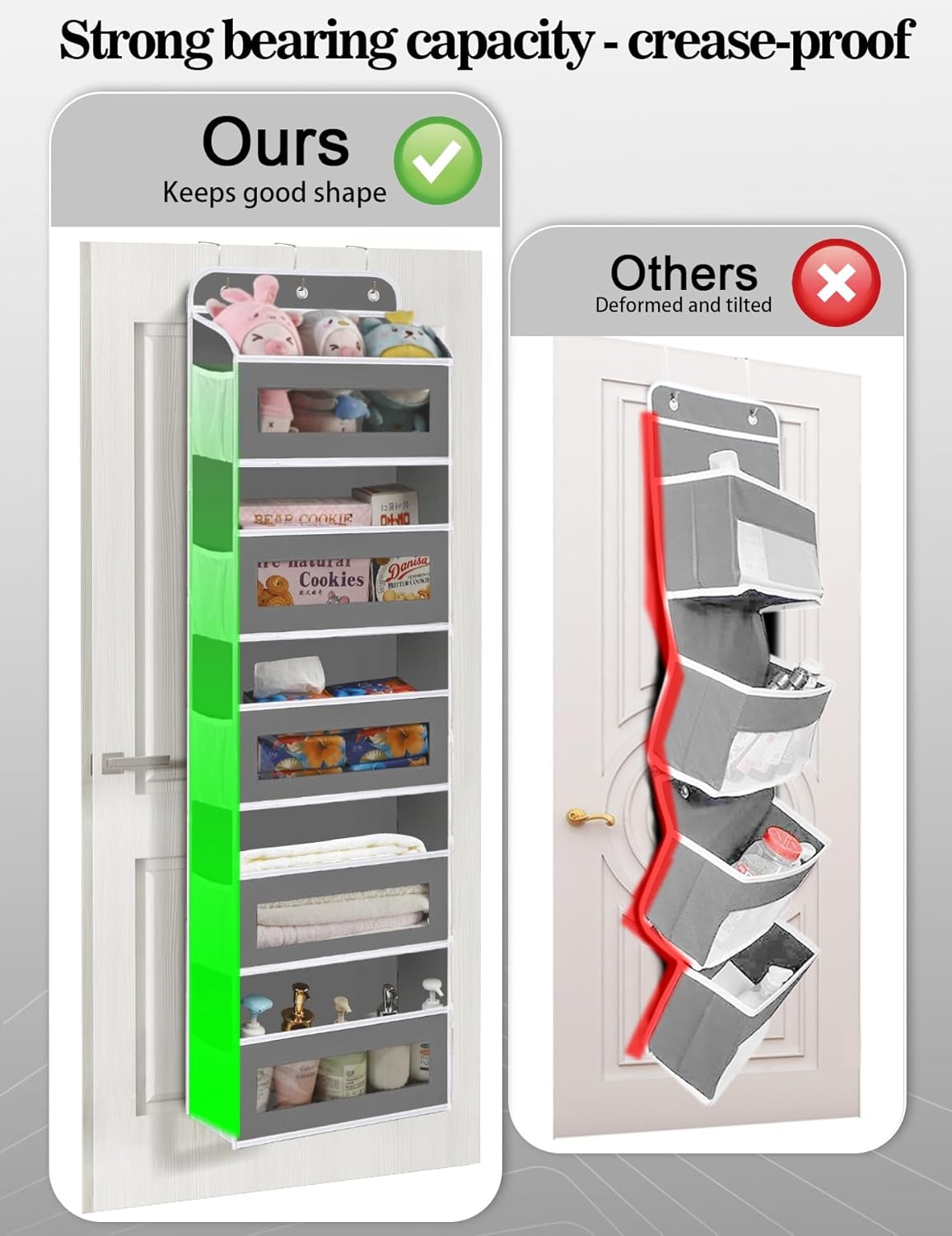 Over Door Organizer, 5 Shelves - Baby Nursery Images Free recensione e prezzo