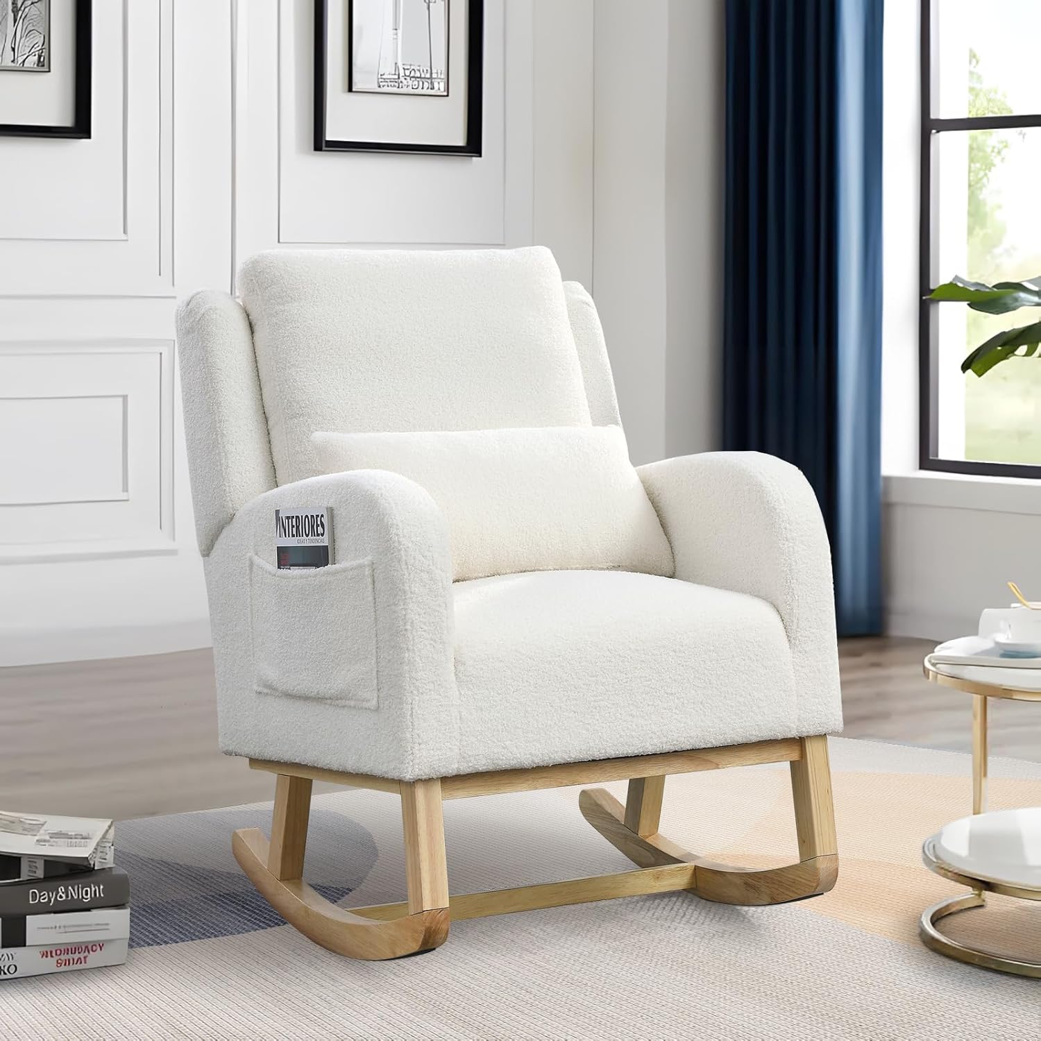 Rocking Glider Chair for Nurse - Rocking Chair Nursery recensione e prezzo