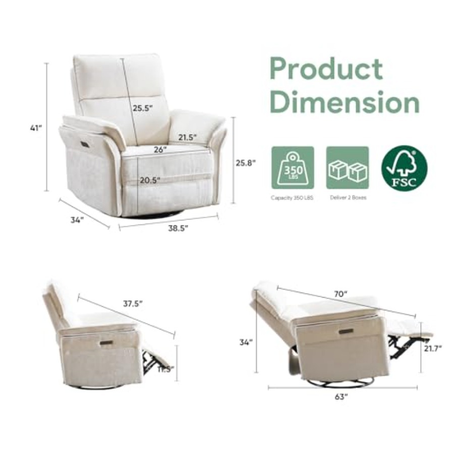Oversized Rocking Chair Nurser - Rocking Chair Nursery recensione e prezzo