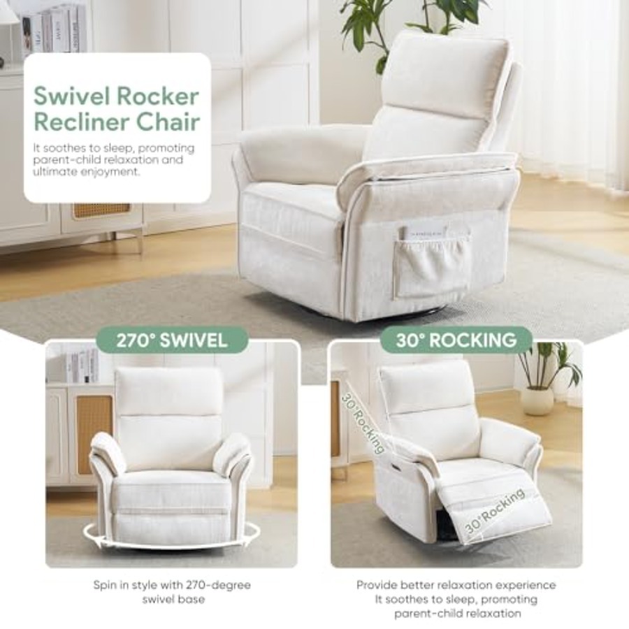 Oversized Rocking Chair Nurser - Rocking Chair Nursery recensione e prezzo