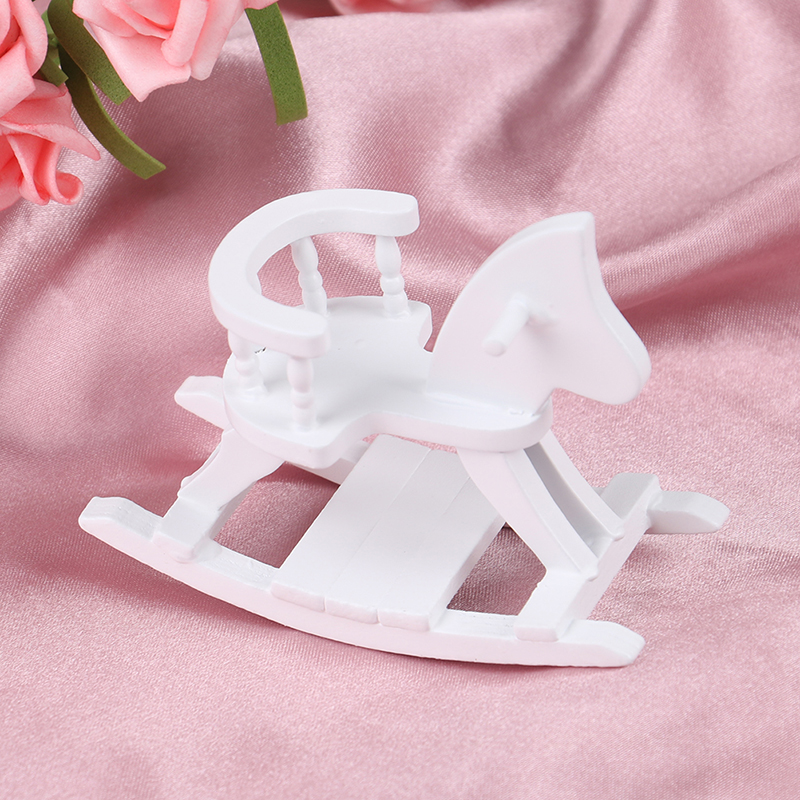 1/12 Dollhouse Miniature White - Rocking Chair Nursery recensione e prezzo