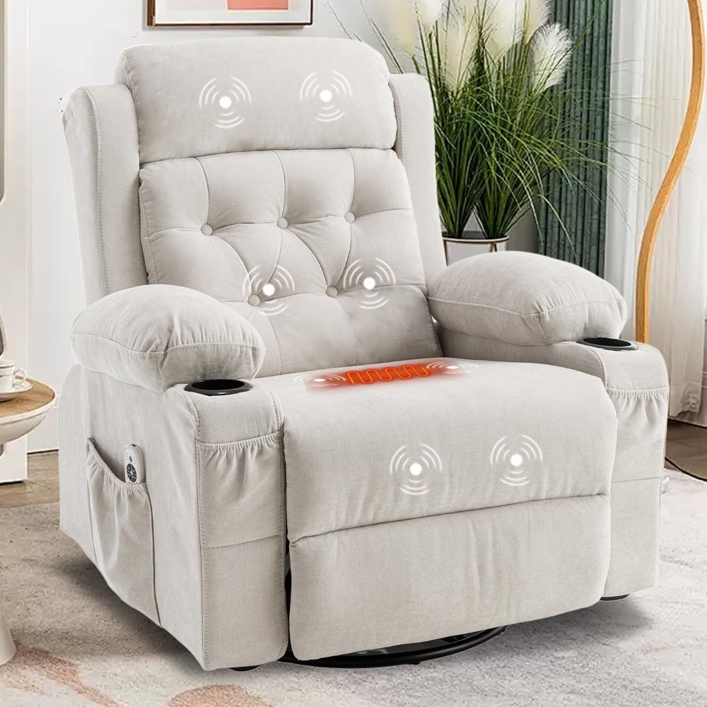 Rocker Swivel Recliner Chair w - Rocking Chair Nursery recensione e prezzo