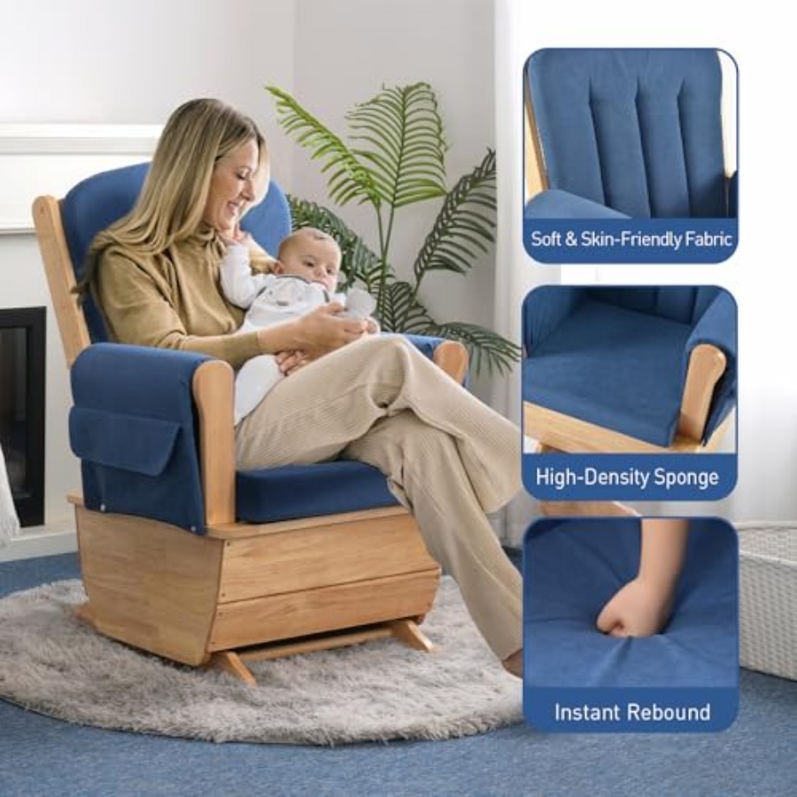 SafeRocker Standard Glider Roc - Baby Nursery Glider Chair recensione e prezzo