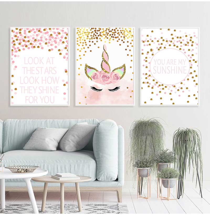 Decorative Picture Baby Girl B - Baby Girl Nursery Quotes recensione e prezzo