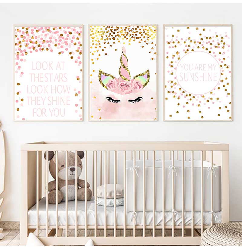 Decorative Picture Baby Girl B - Baby Girl Nursery Quotes recensione e prezzo