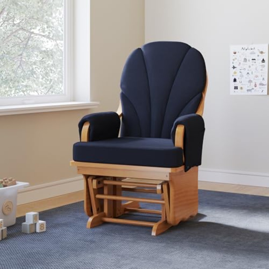 Lullaby Wood Base Glider Rocke - Baby Nursery Glider Chair recensione e prezzo