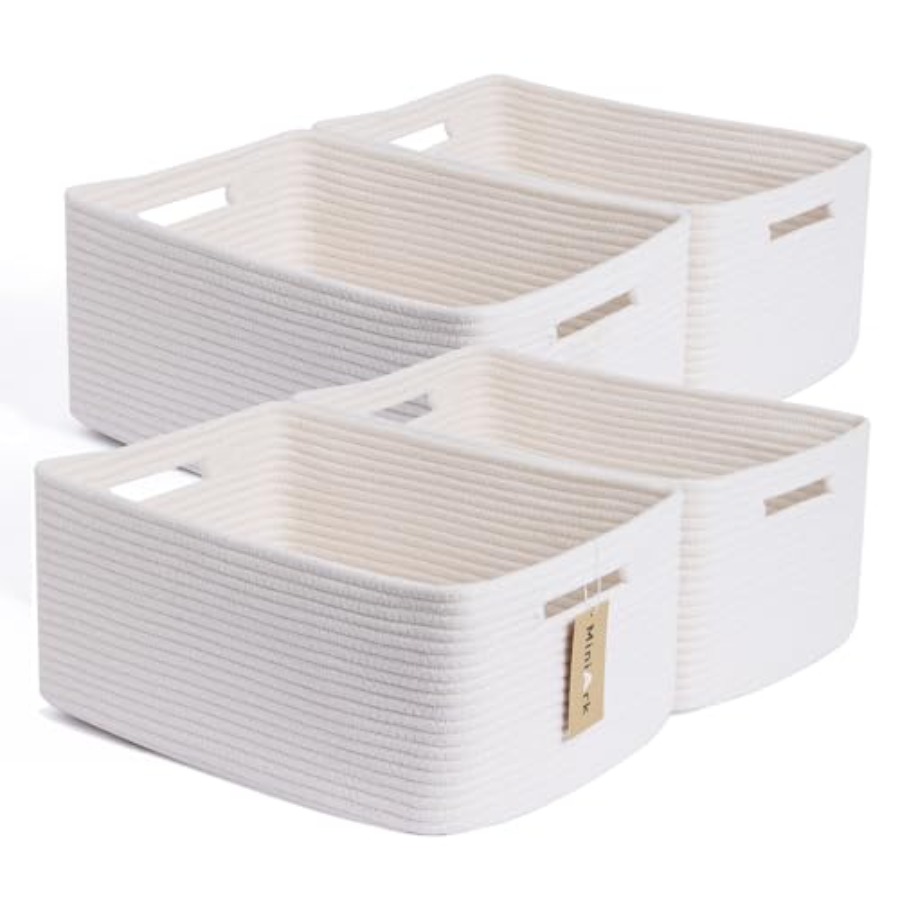 Large Storage Baskets for Orga - Baby Nursery Shelves recensione e prezzo