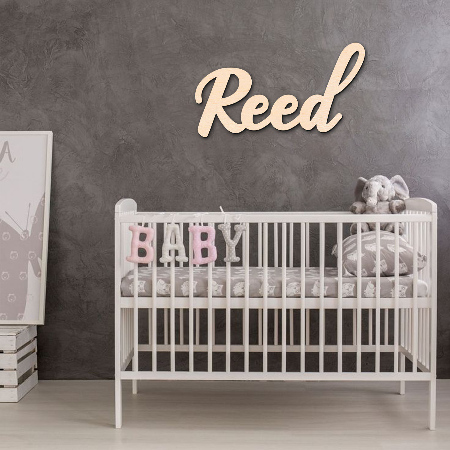1pc Personalized Wooden Name S - Baby Nursery Sign recensione e prezzo