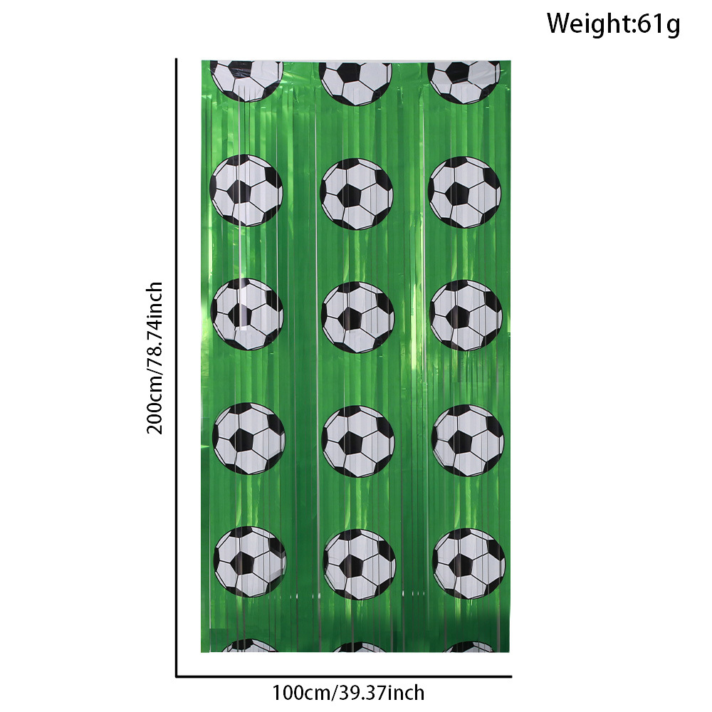 1x2m Green Soccer Backdrop Spo - Baby Nursery Green recensione e prezzo