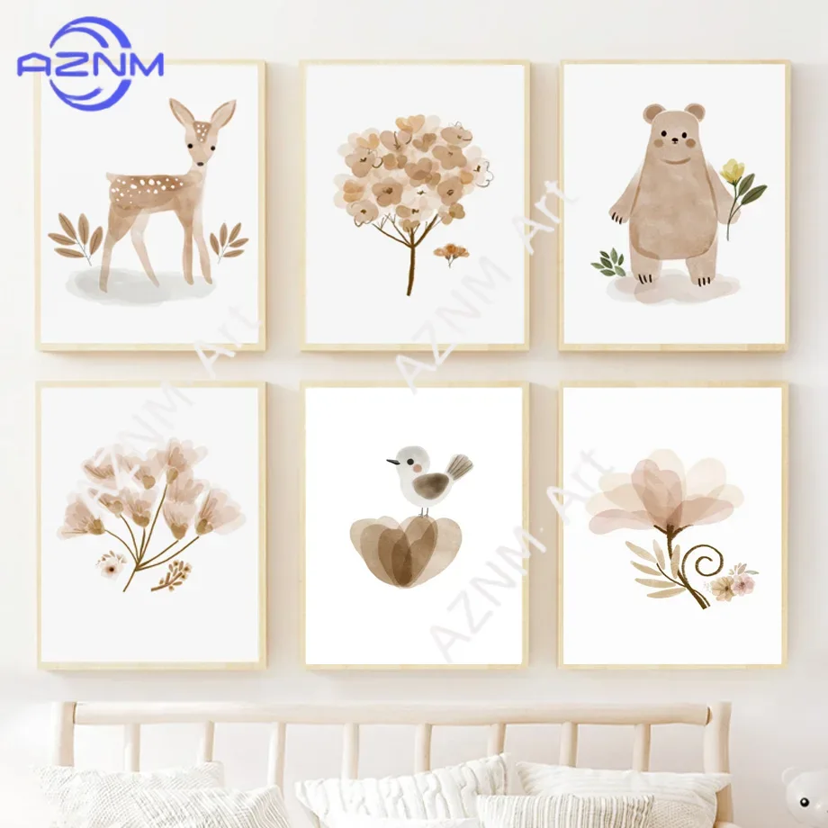 Boho Nursery Wall Art Canvas - - Baby Nursery Pictures recensione e prezzo
