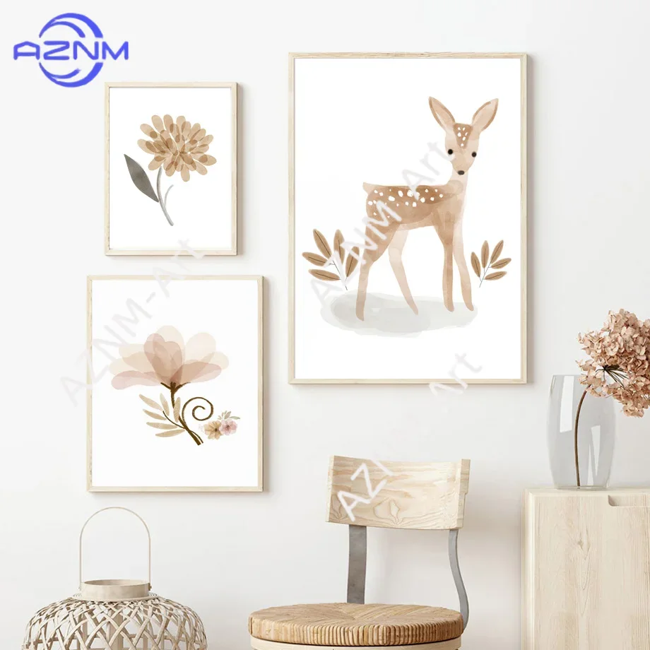Boho Nursery Wall Art Canvas - - Baby Nursery Pictures recensione e prezzo