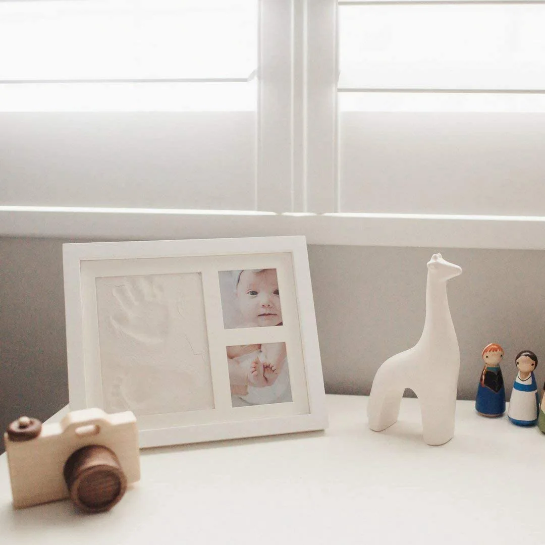 Baby Handprint and Footprint K - Baby Nursery Picture Frames recensione e prezzo