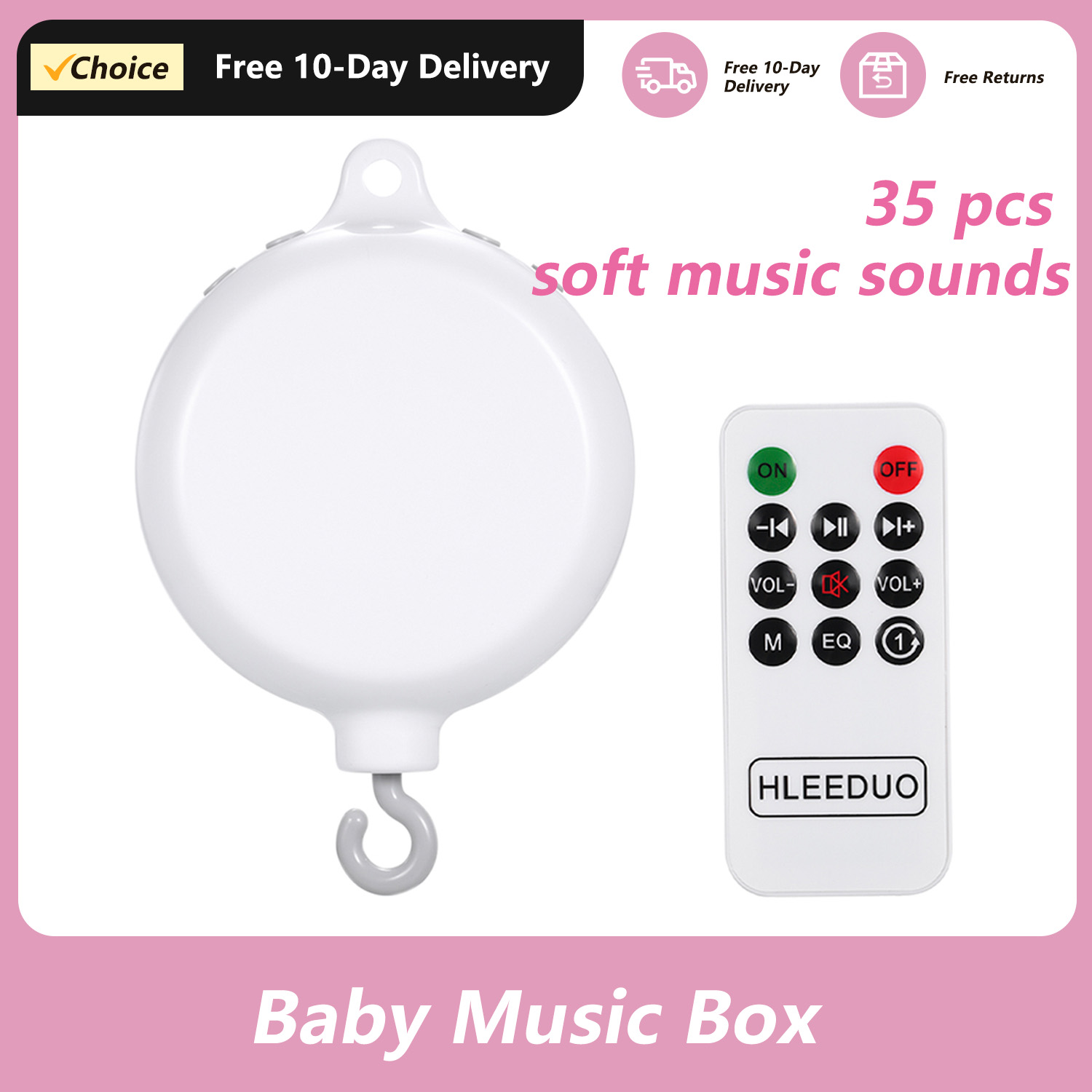 Rotary Baby Crib Bed Toy Music - Crib Mobile Musical recensione e prezzo