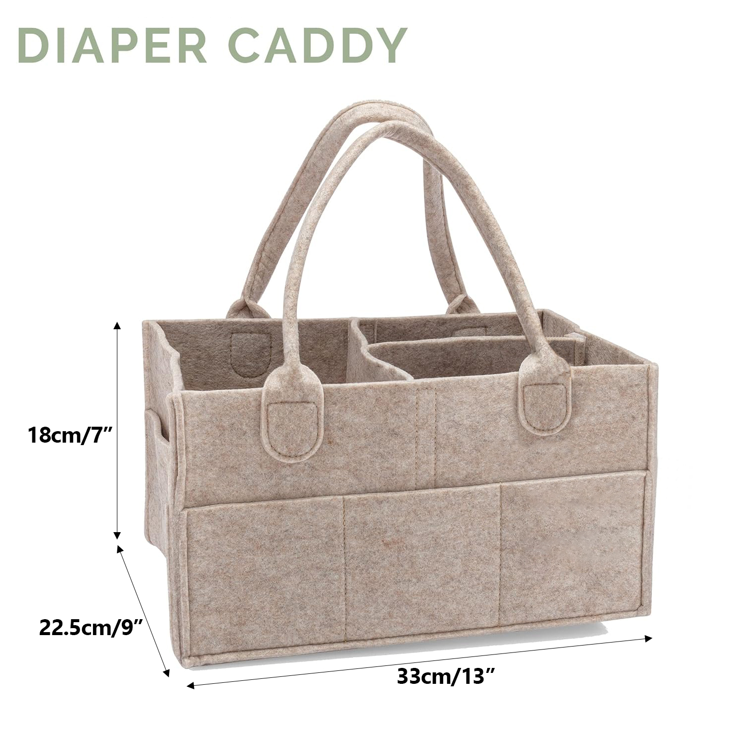 Diaper Caddy - Nursery Storage - Baby Nursery Shelves recensione e prezzo
