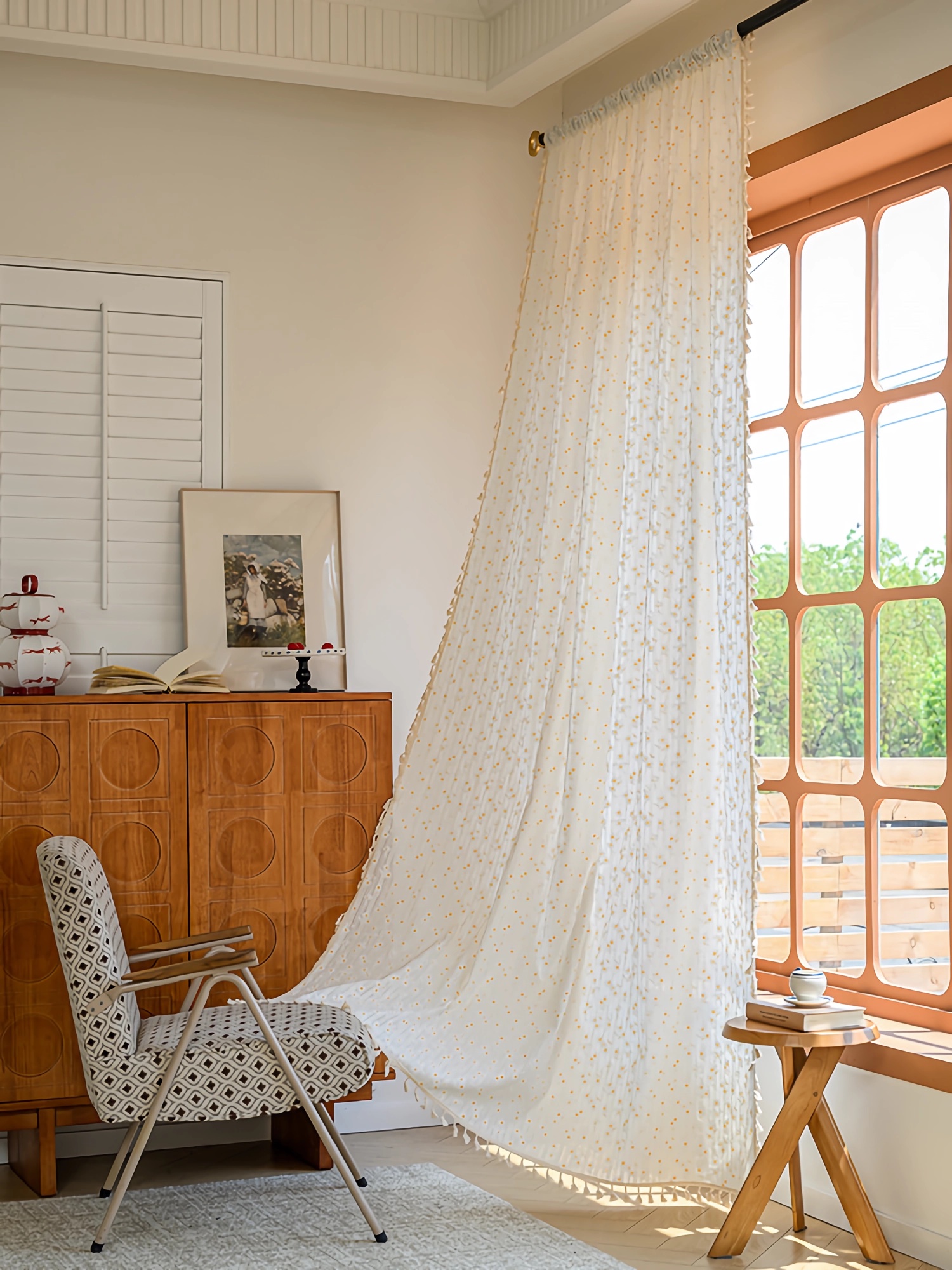 Floral Farmhouse Curtains Semi - Baby Nursery Curtains recensione e prezzo