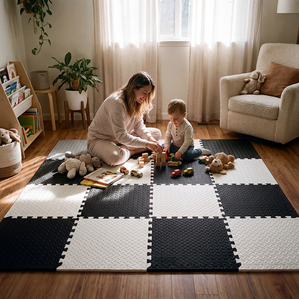 8Pcs/16Pcs 30x30x1cm Baby Puzz - Baby Mattress Waterproof recensione e prezzo