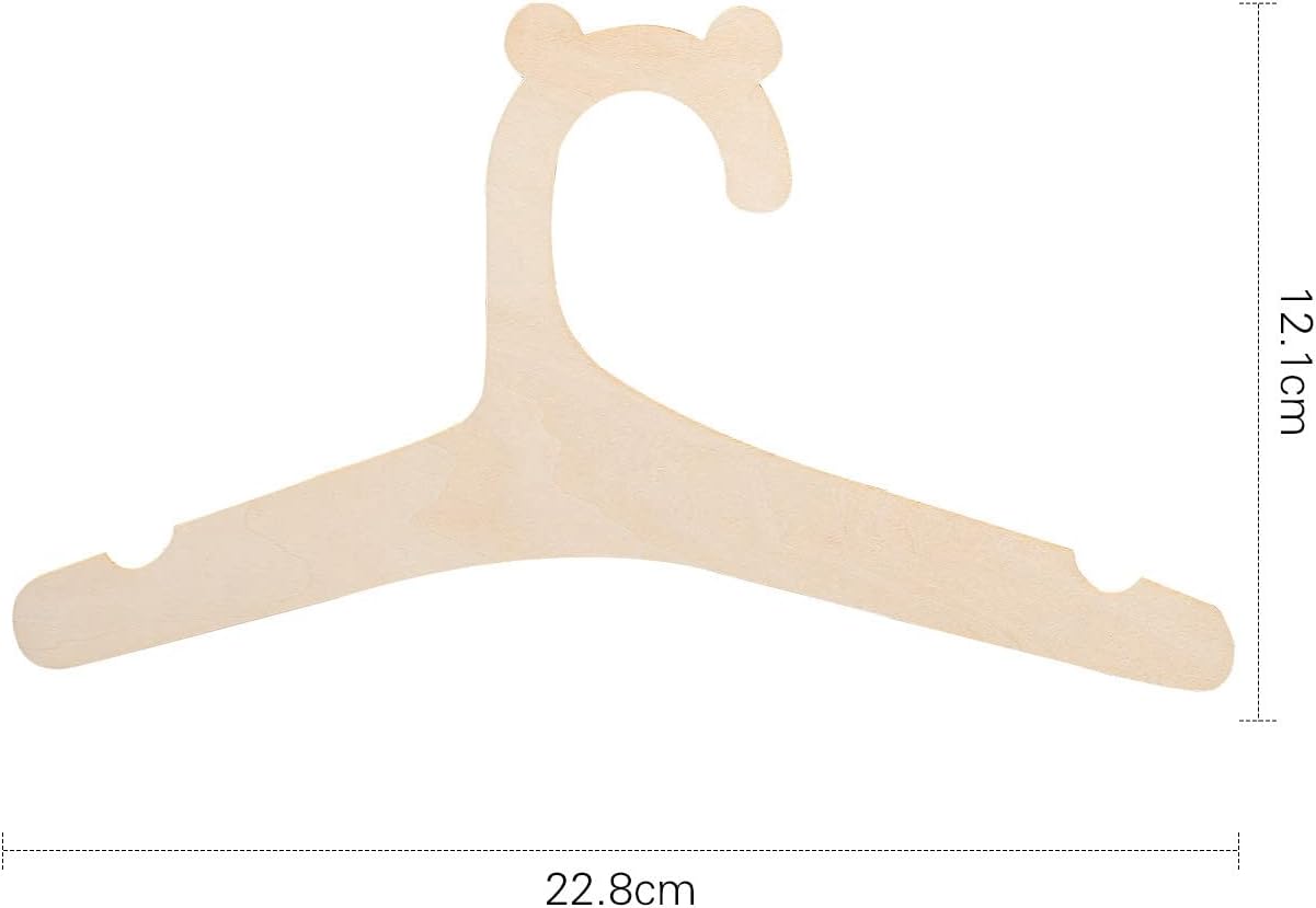 9 Inch Wooden Baby Hangers for - Baby Nursery Images Free recensione e prezzo