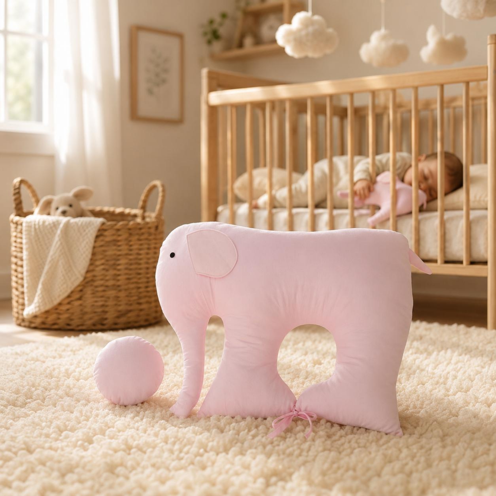 Elephant Baby Pillow Removable - Baby Nursery Nurse recensione e prezzo