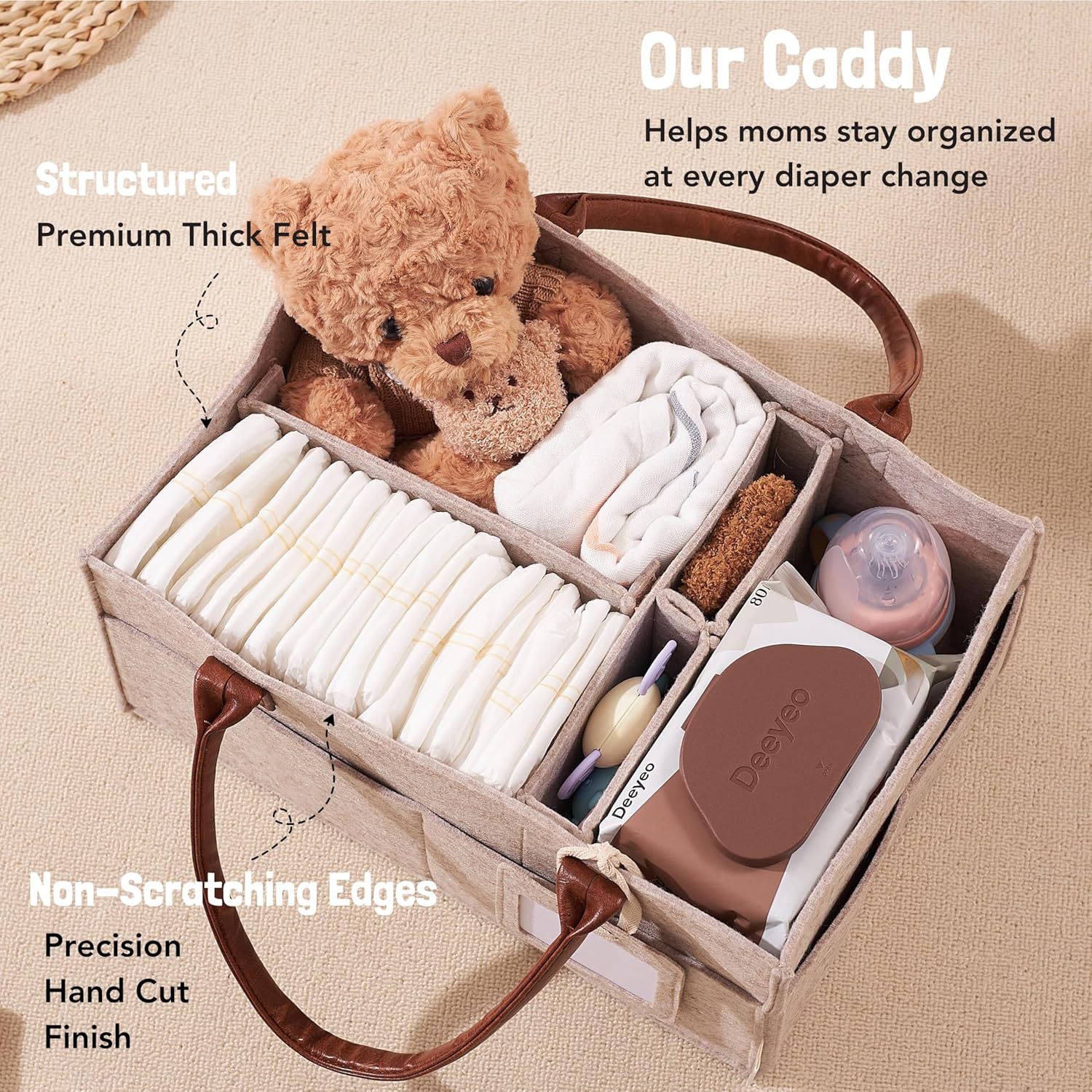 Baby Felt Storage Nursery Orga - Baby Nursery Shelves recensione e prezzo