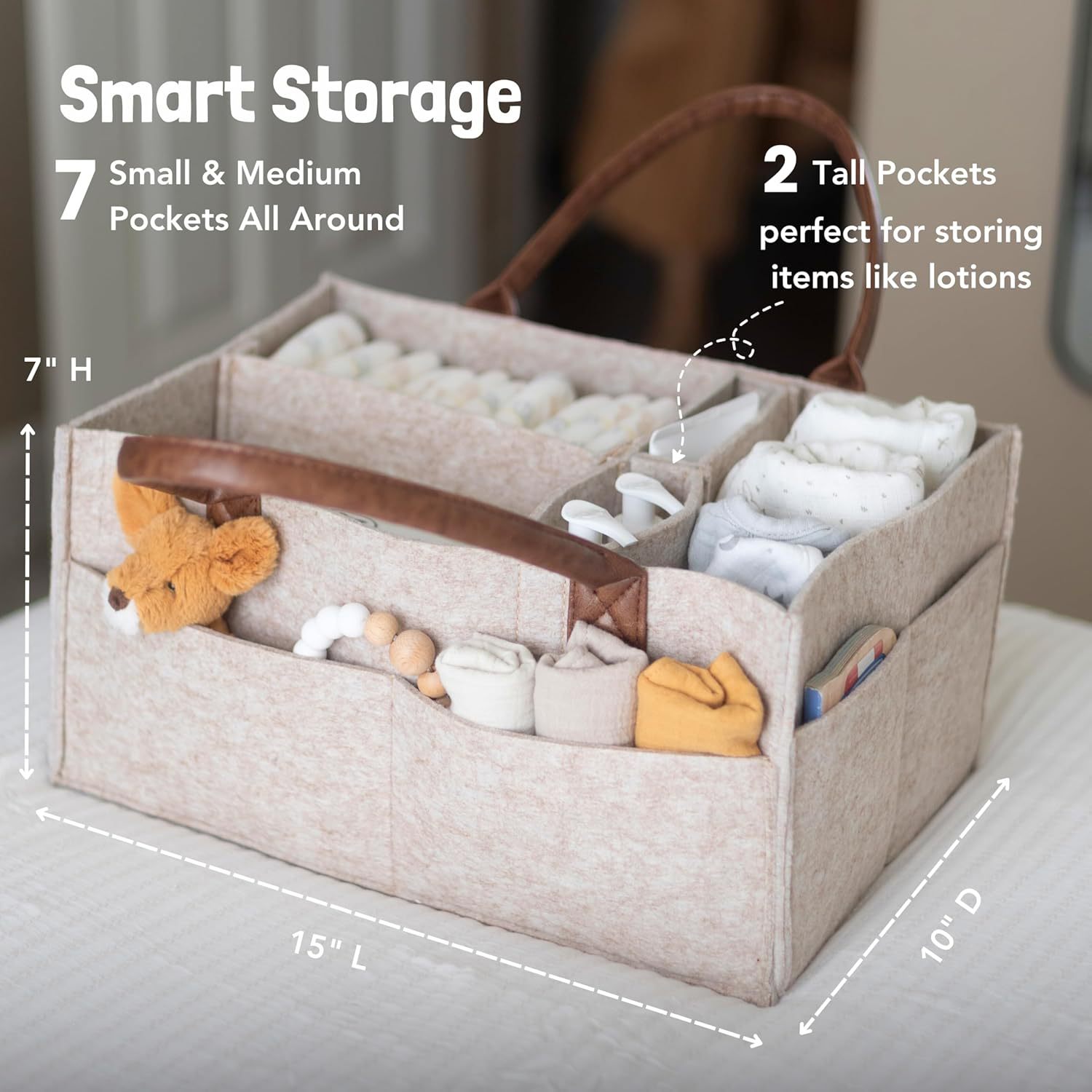 Baby Felt Storage Nursery Orga - Baby Nursery Shelves recensione e prezzo