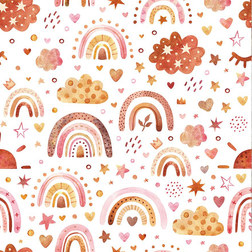 Rainbow Wallpaper Peel and Sti - Baby Nursery Peel And Stick Wallpaper recensione e prezzo