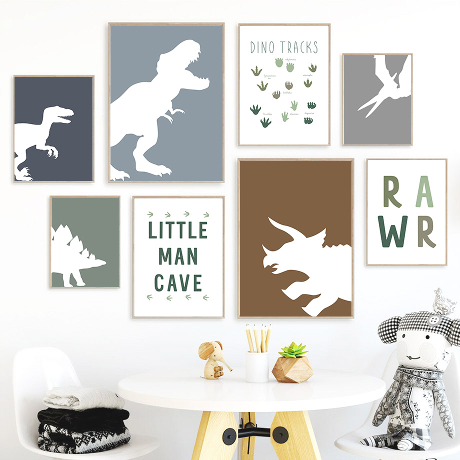 Jurassic Dinosaur Tyrannosauru - Baby Girl Nursery Quotes recensione e prezzo