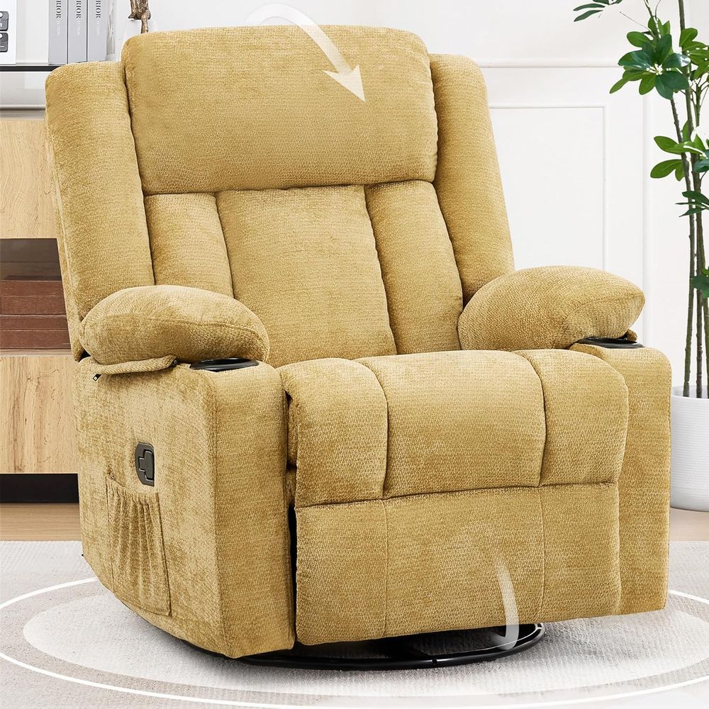 360° Swivel Rocker Recliner Ch - Rocking Chair Nursery recensione e prezzo