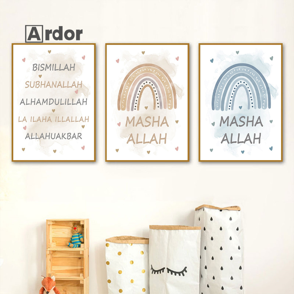 Nordic Nursery Art Poster Canv - Baby Girl Nursery Quotes recensione e prezzo