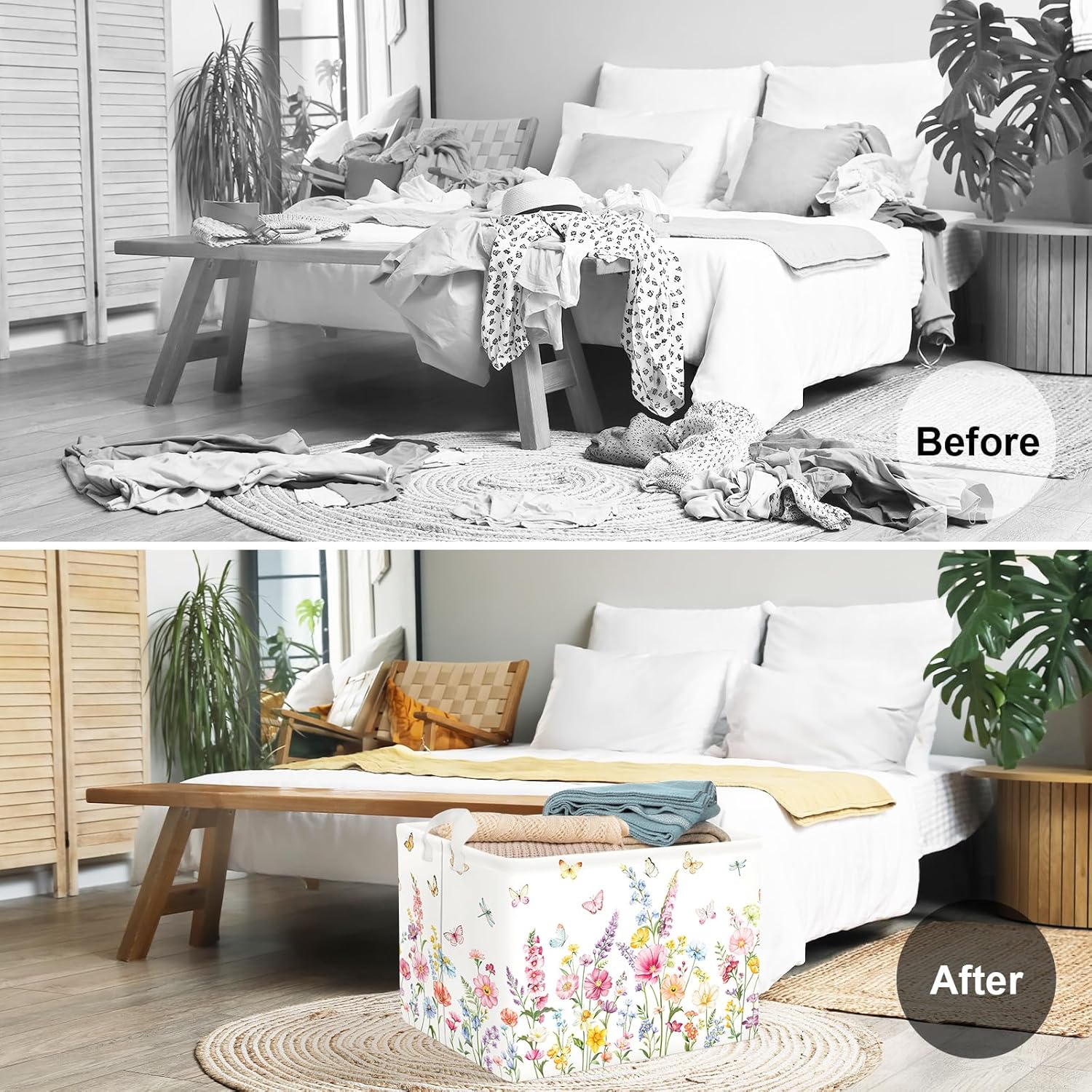 Clastyle Wildflower Baby Laund - Baby Nursery Girl Room recensione e prezzo