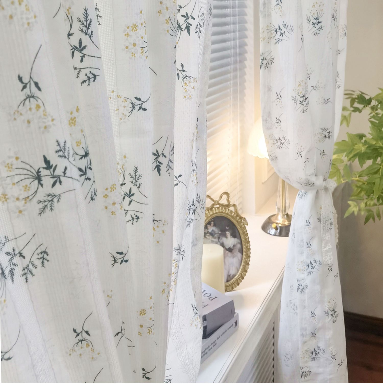 Korean Cotton Daisy Curtains R - Baby Nursery Curtains recensione e prezzo