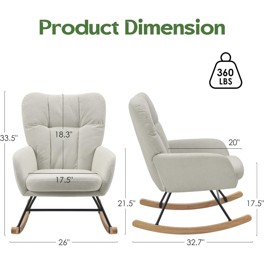 Rocking Chair Nursery, Teddy B - Baby Nursery Nurse recensione e prezzo