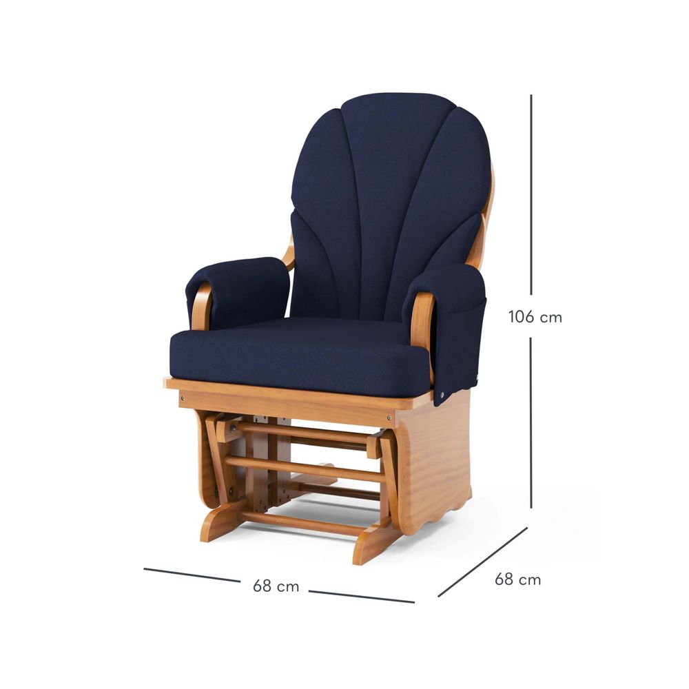 Lullaby Wood Base Glider Rocke - Baby Nursery Glider Chair recensione e prezzo