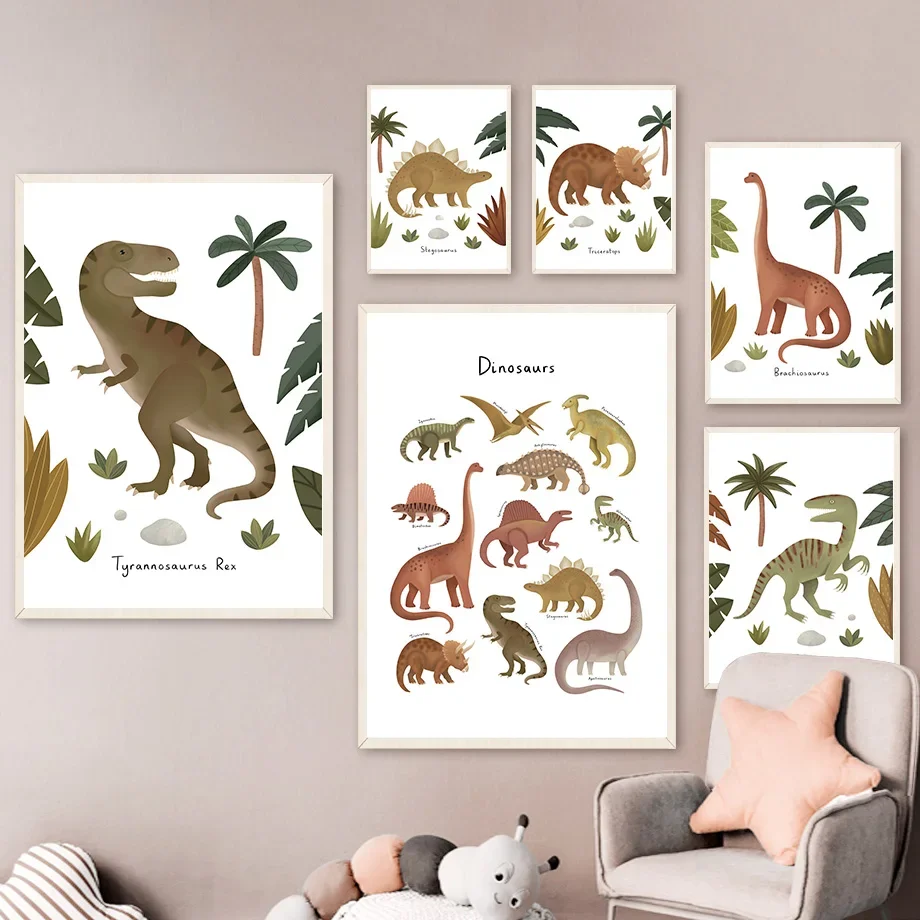 Dinosaur Tyrannosaurus Rex Tri - Baby Nursery Pictures recensione e prezzo