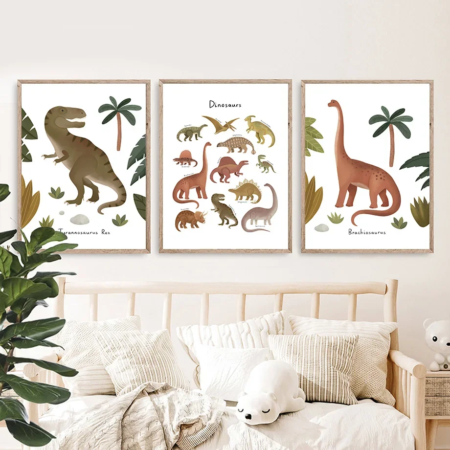 Dinosaur Tyrannosaurus Rex Tri - Baby Nursery Pictures recensione e prezzo