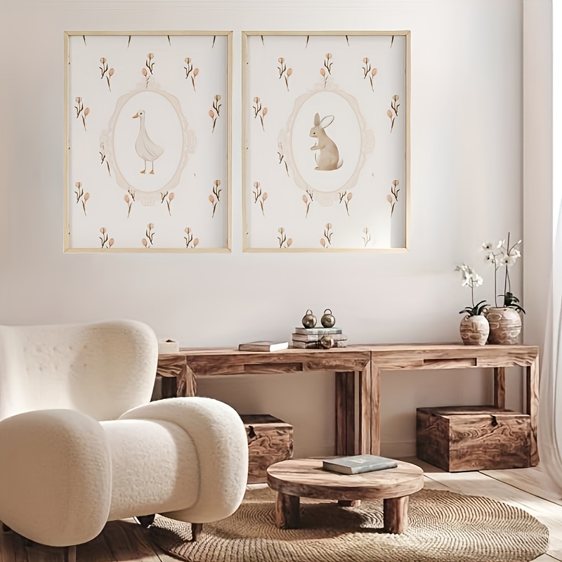2 Sets of Canvas Art Prints Fe - Baby Nursery Picture Frames recensione e prezzo