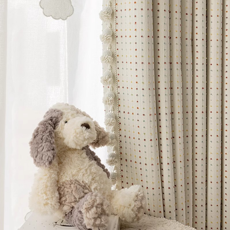 Modern Simple Cream Style Cand - Baby Nursery Curtains recensione e prezzo