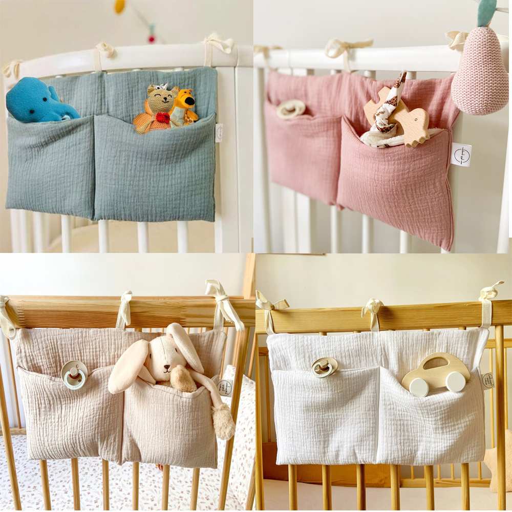 Baby Crib Organizer Cot Caddy  - Baby Nursery Shelves recensione e prezzo