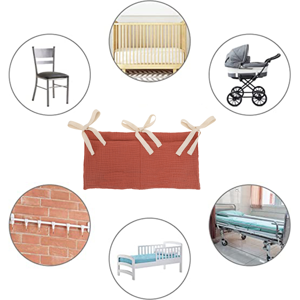Baby Crib Organizer Cot Caddy  - Baby Nursery Shelves recensione e prezzo