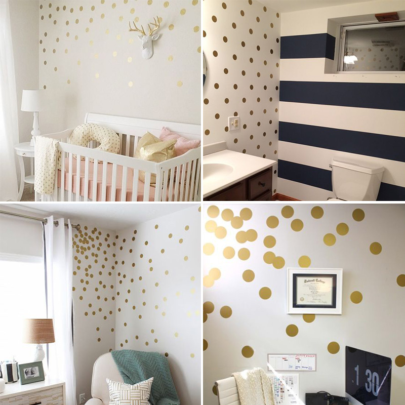 Shiny Rose Yellow Polka Dots W - Baby Nursery Yellow recensione e prezzo