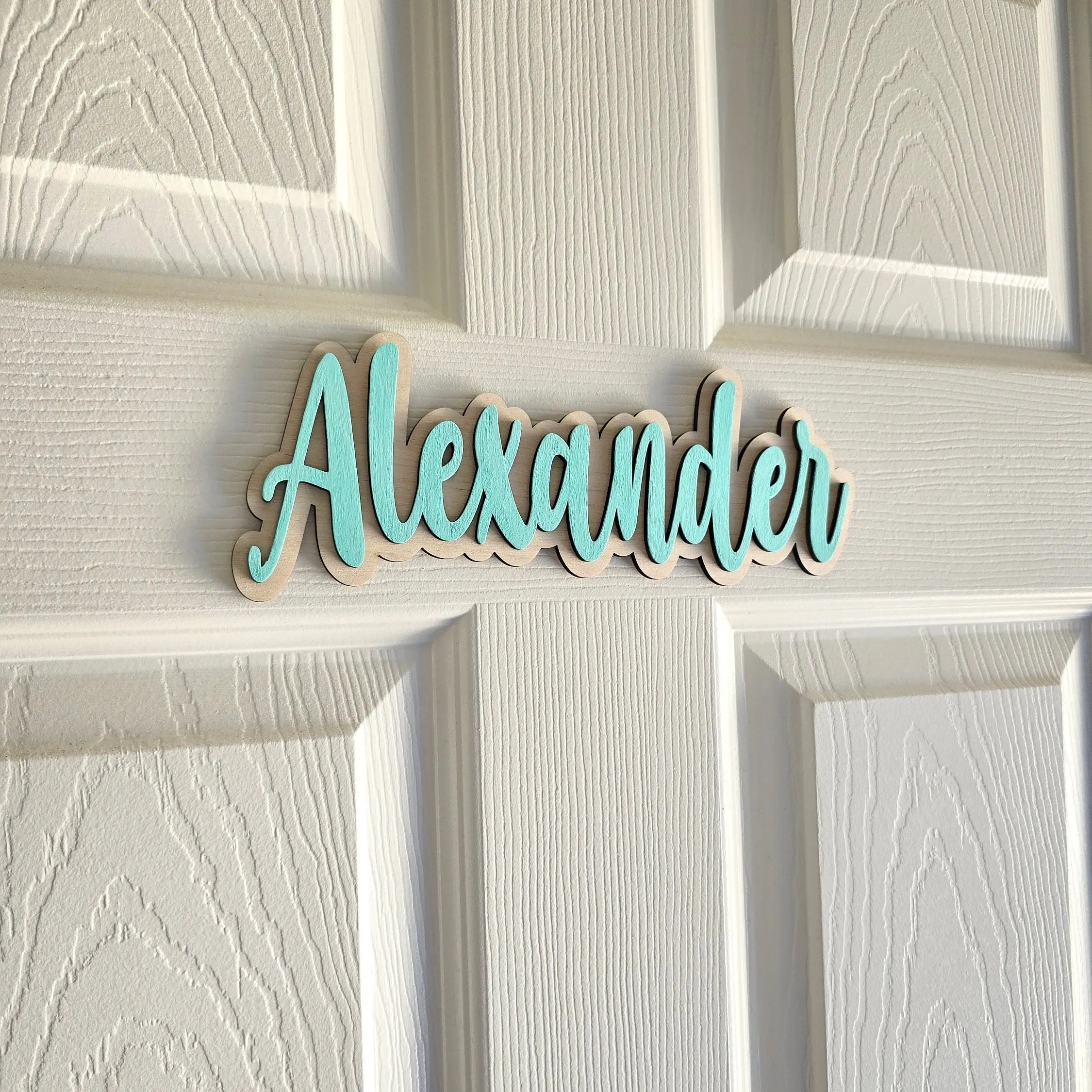 Personalized Wooden Name Sign  - Baby Nursery Sign recensione e prezzo