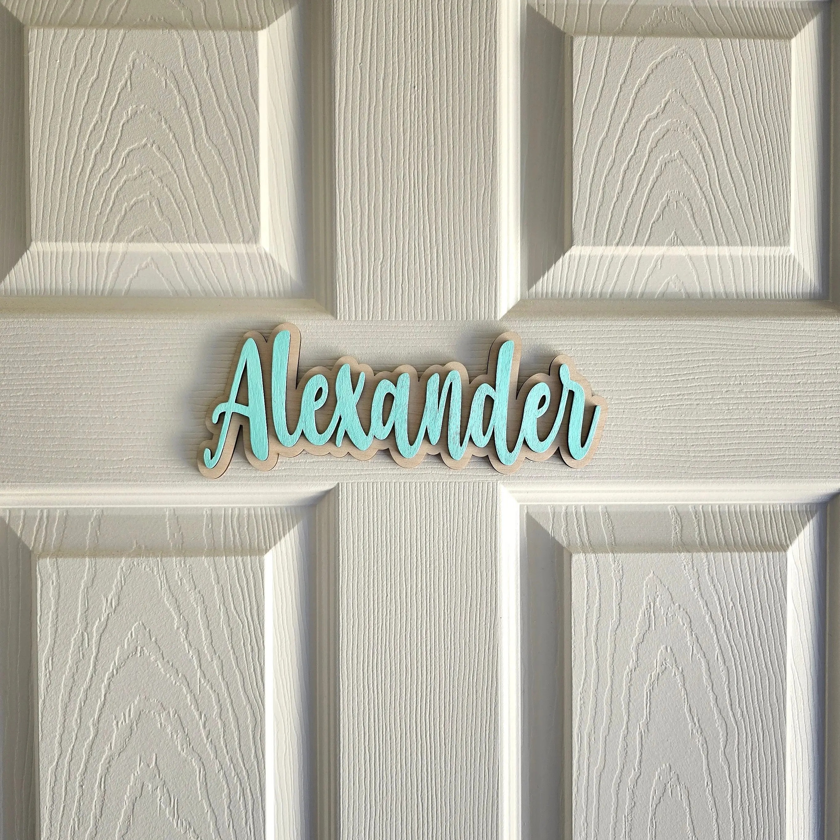 Personalized Wooden Name Sign  - Baby Nursery Sign recensione e prezzo
